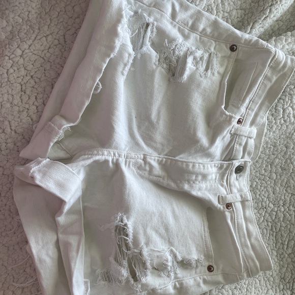 american eagle jean shorts size 6 - Picture 1 of 4